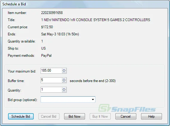 Desktop Bidder Lite स्क्रीनशॉट 2