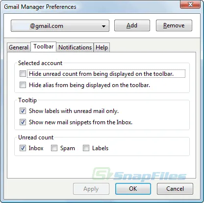 Gmail Manager स्क्रीनशॉट 2