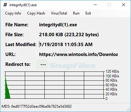 Integrity Downloader स्क्रीनशॉट 2