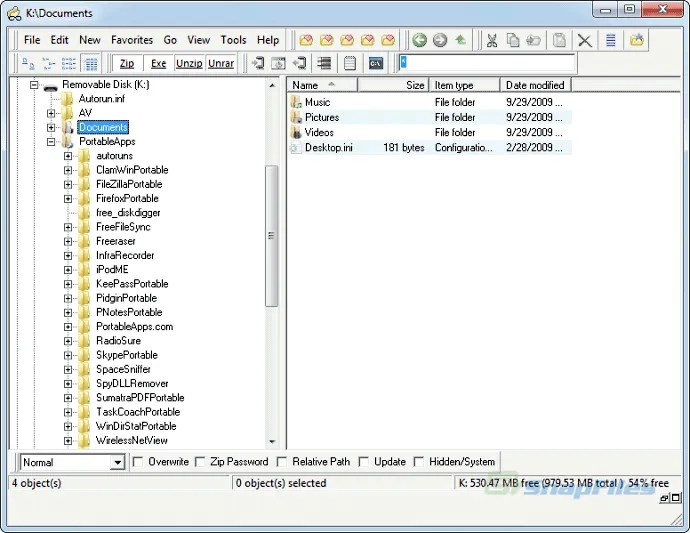 A43 File Management Utility स्क्रीनशॉट 1