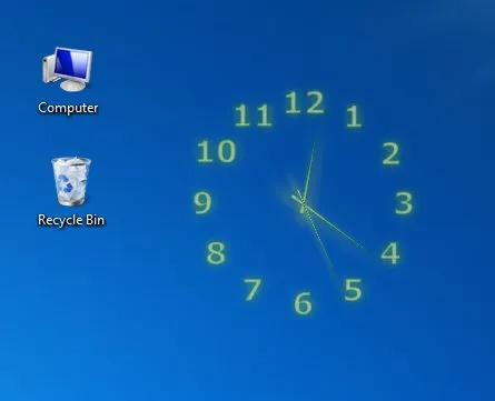 TheAeroClock स्क्रीनशॉट 1