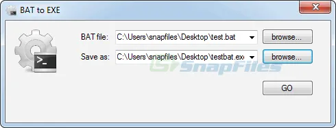 Bat-to-Exe स्क्रीनशॉट 1
