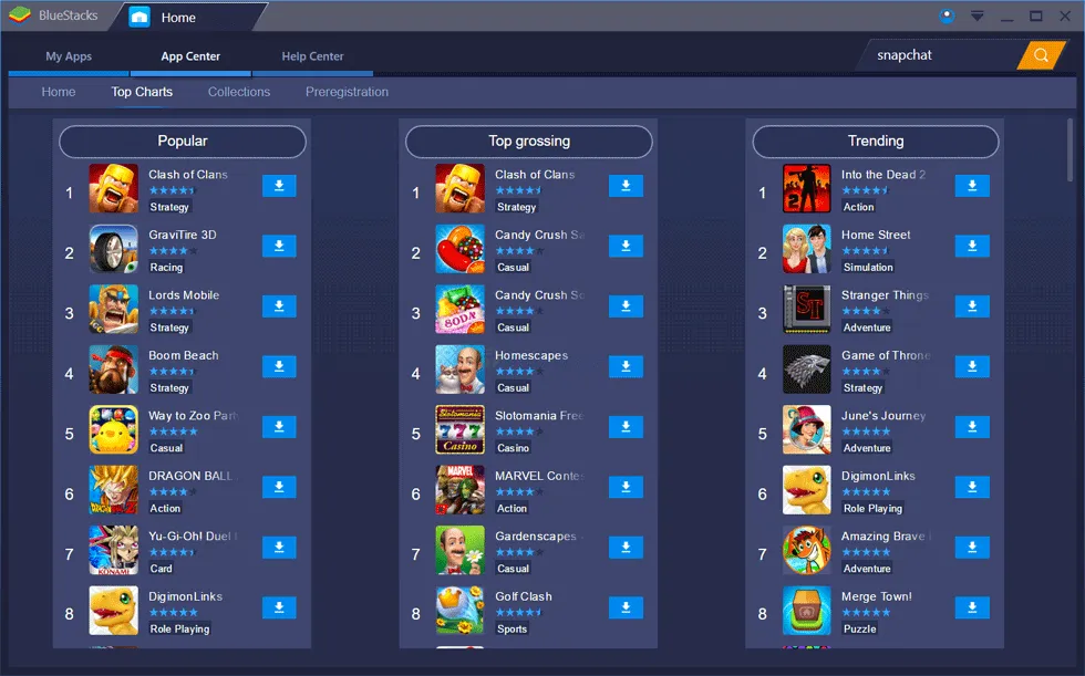 BlueStacks स्क्रीनशॉट 2
