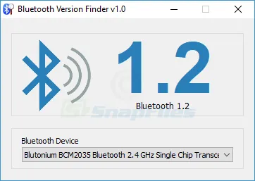 Bluetooth Version Finder स्क्रीनशॉट 1