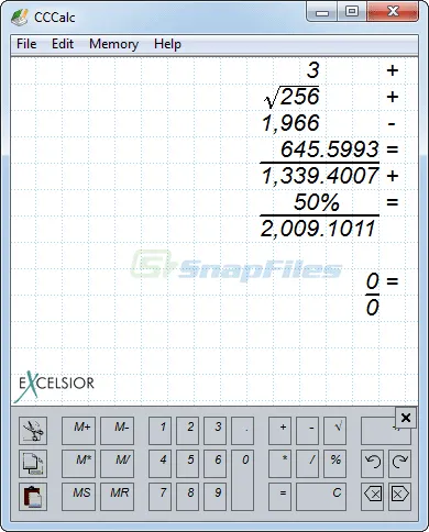 CCCalc स्क्रीनशॉट 1