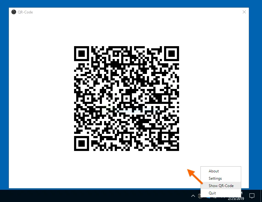Clipboard to QR-Code स्क्रीनशॉट 2