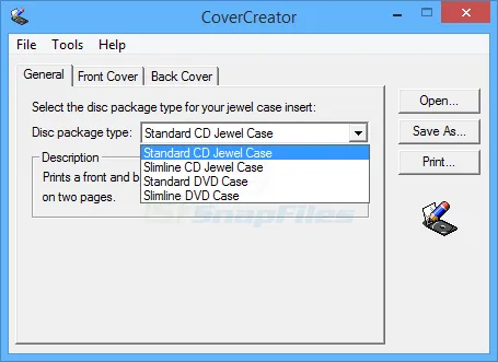 CoverCreator स्क्रीनशॉट 1