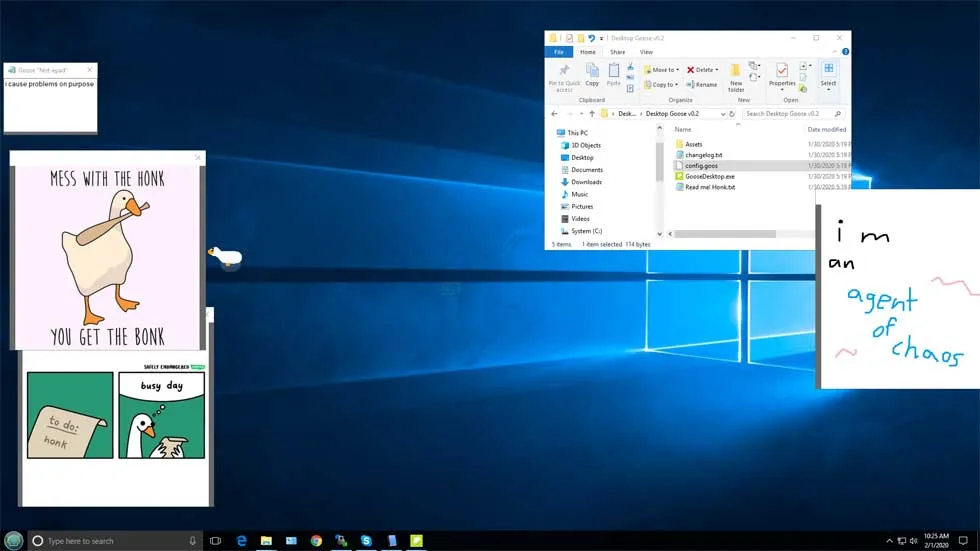 Desktop Goose स्क्रीनशॉट 2