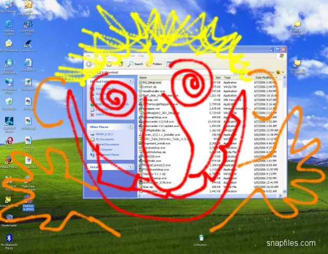 Desktop Graffitist स्क्रीनशॉट 1