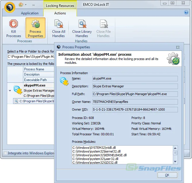EMCO UnLock IT स्क्रीनशॉट 2