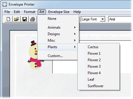Envelope Printer Lite स्क्रीनशॉट 2