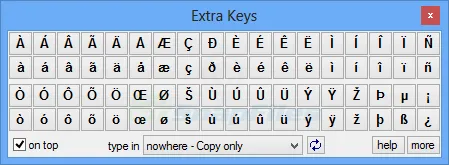Extra Keys स्क्रीनशॉट 1