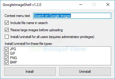 GoogleImageShell स्क्रीनशॉट 2