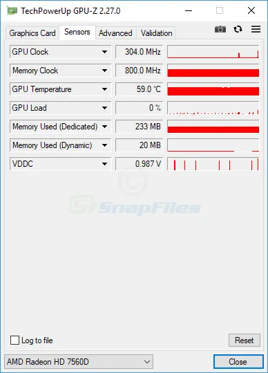 GPU-Z स्क्रीनशॉट 2