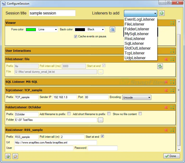 logview4net स्क्रीनशॉट 2