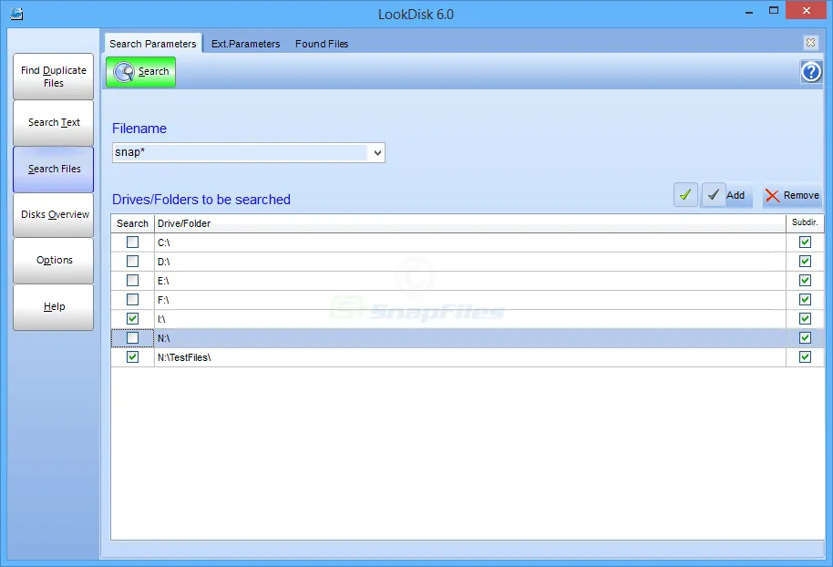 LookDisk स्क्रीनशॉट 1