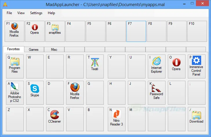 MadAppLauncher स्क्रीनशॉट 1