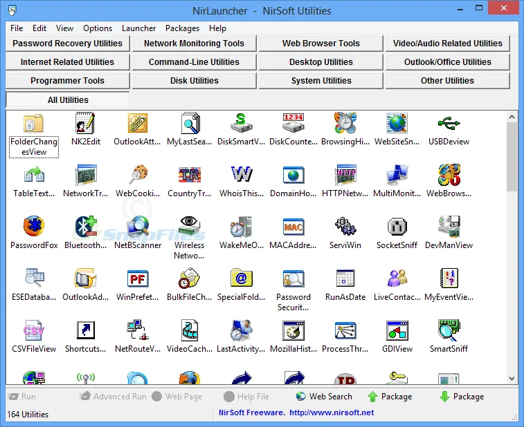 NirLauncher स्क्रीनशॉट 1