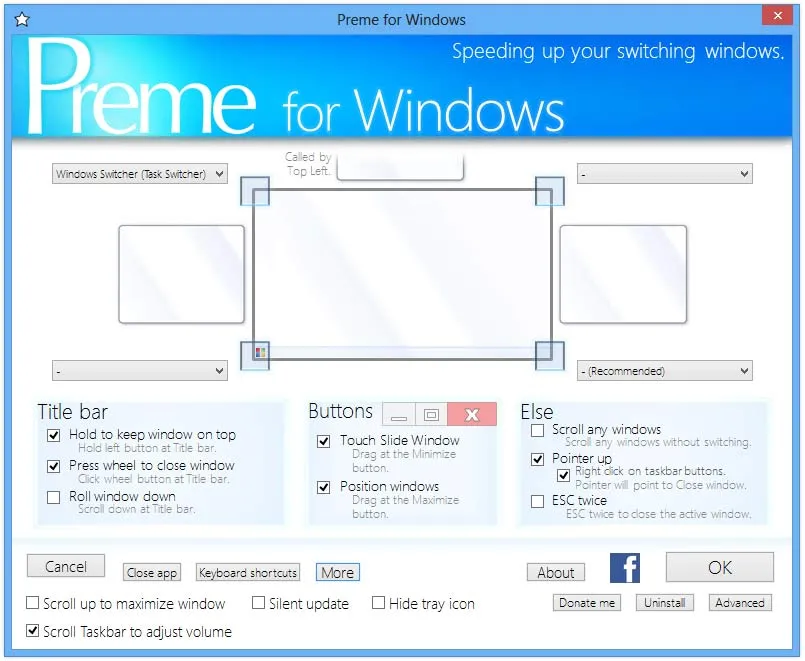 Preme for Windows स्क्रीनशॉट 1