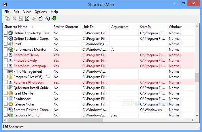 ShortcutsMan स्क्रीनशॉट 1