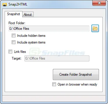 Snap2HTML स्क्रीनशॉट 2