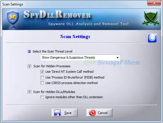 SpyDllRemover स्क्रीनशॉट 2