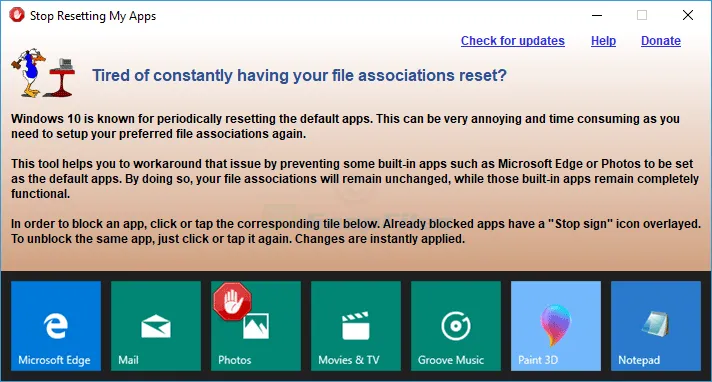 Stop Resetting My Apps स्क्रीनशॉट 1