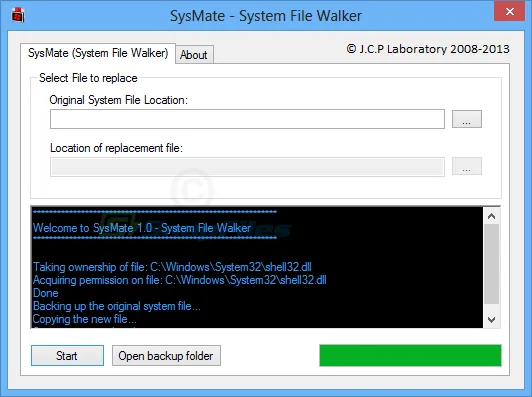 SysMate System File Walker स्क्रीनशॉट 2