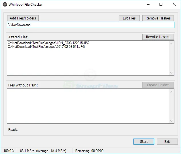 Whirlpool File Checker स्क्रीनशॉट 2