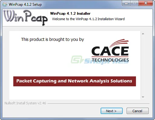 WinPcap स्क्रीनशॉट 1