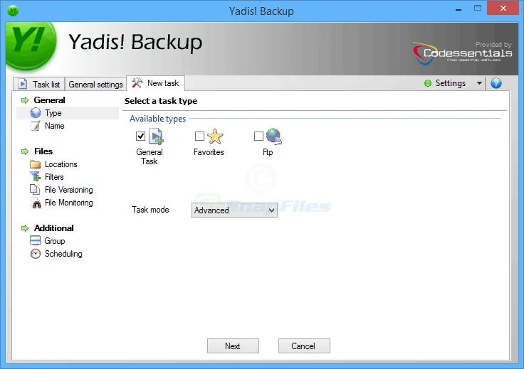 Yadis! Backup स्क्रीनशॉट 2
